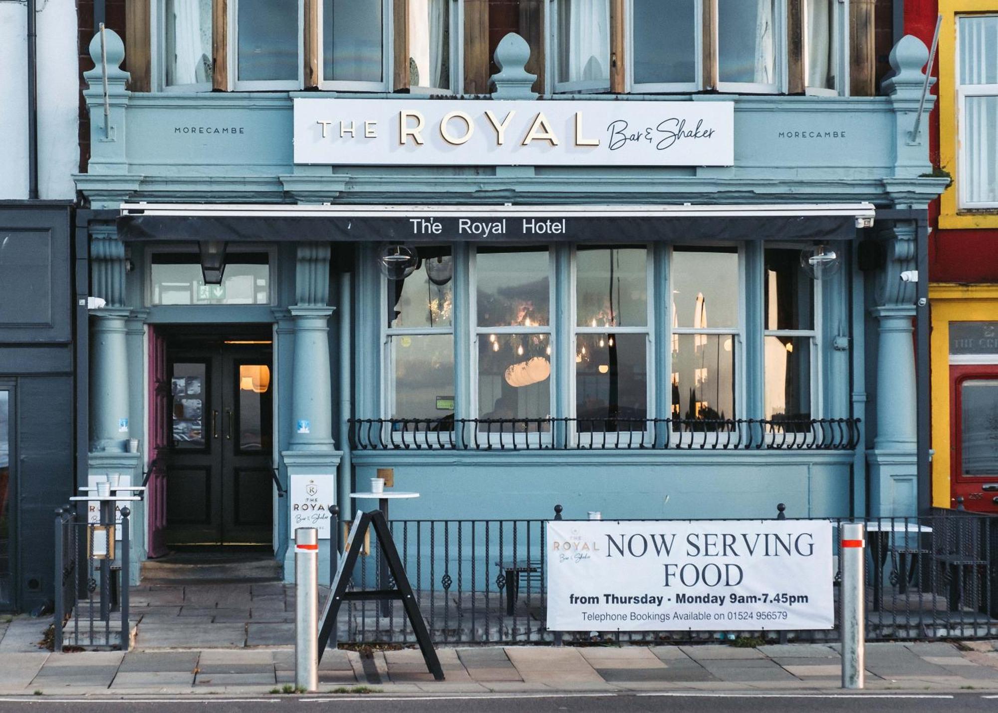 Hotel The Royal Bar & Shaker Morecambe Exteriér fotografie